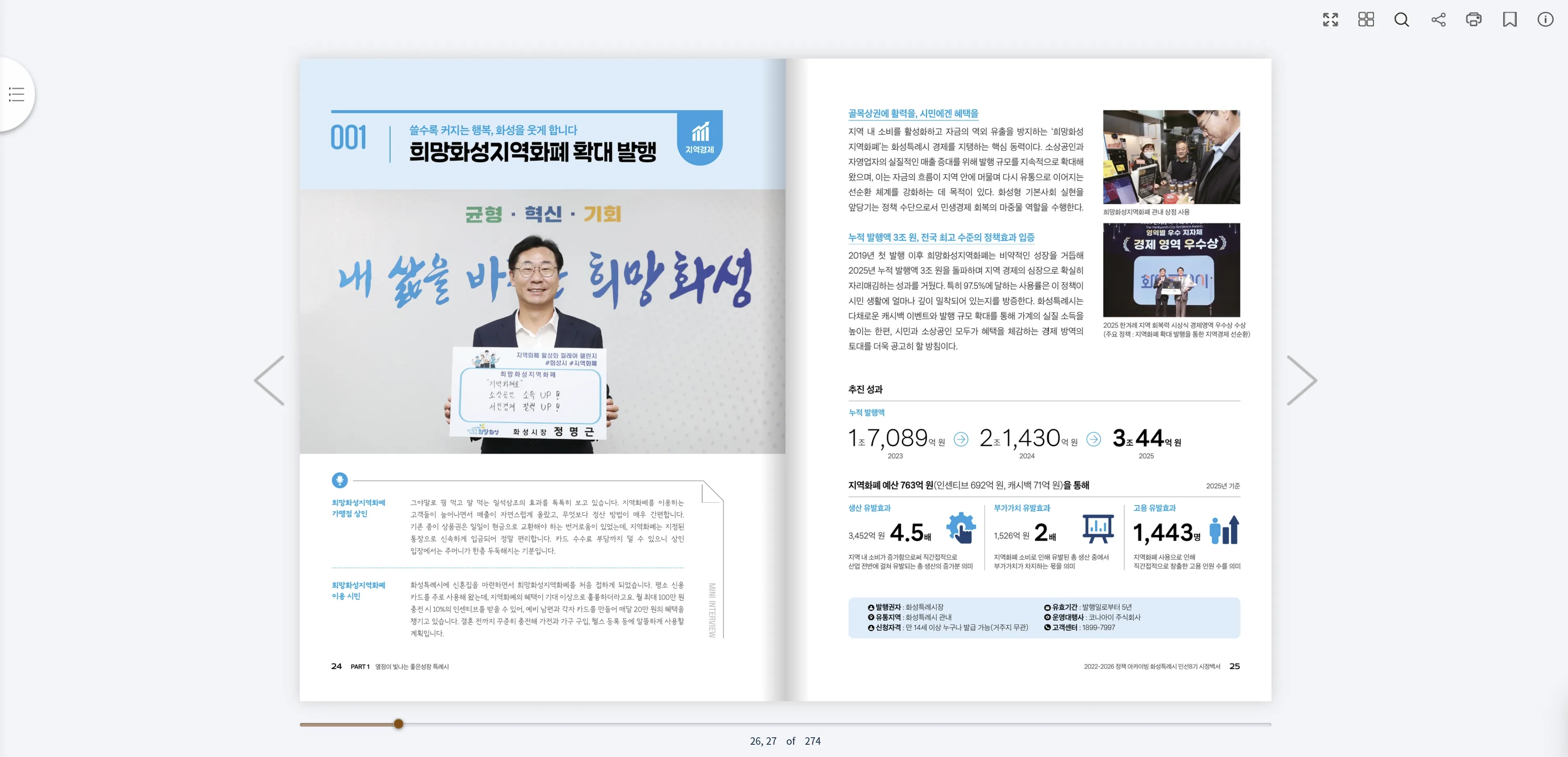 2022-2026 화성특례시 민선8기 시정백서 e-Book